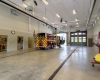 Interior view of apparatus bays at Shawnee Fire Station No. 74