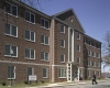  View of exterior of Tull residence hall