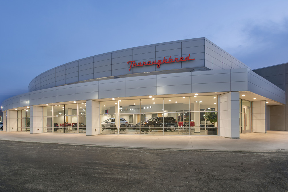 Thoroughbred Ford, Dealership Design, WSKF Architects